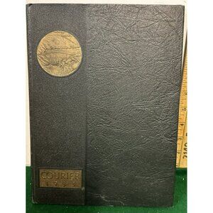 Boise High School Courier Yearbook 1933 Idaho Vintage